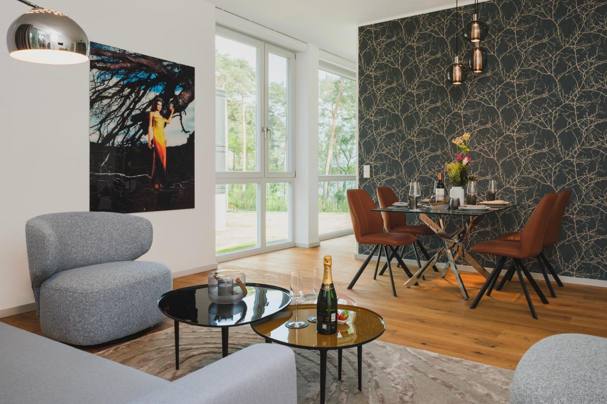 Marina Apartment Seeflair Saarow Mit Pool & Sauna Bad Saarow Exteriér fotografie