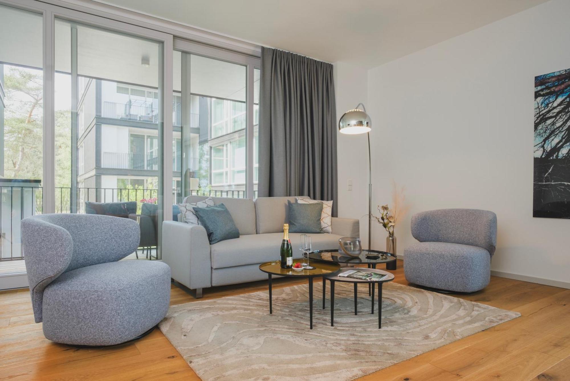 Marina Apartment Seeflair Saarow Mit Pool & Sauna Bad Saarow Exteriér fotografie